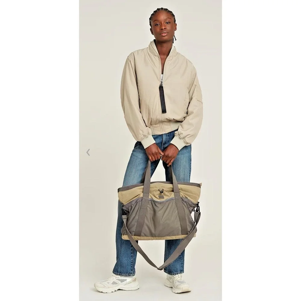 G-STAR RAW Lightweight Ripstop Mega Tote Bag Ensis Green Travel School‎ Workwear
